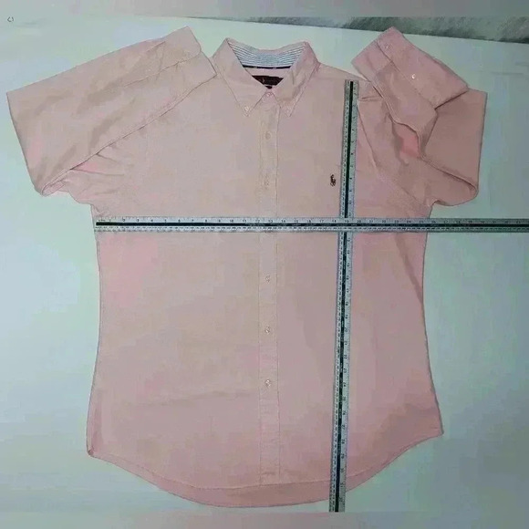 RALPH LAUREN 💯 cotton long-sleeved button down. Slim  fit. 2XL - Picture 5 of 11